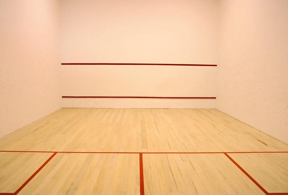 Wooden Badminton Court